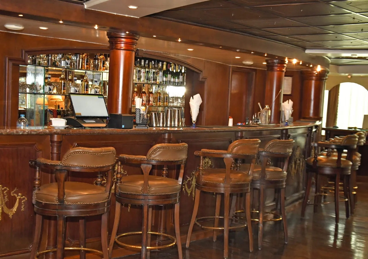 Lounge aboard the Royal Princess Nile Cruise Nile cruise